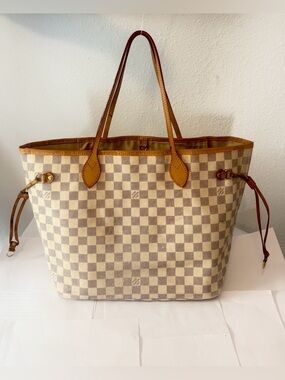 Louis Vuitton Neverfull Damier Azur MM